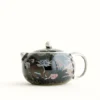 Silver Plated Black Kirin Xi Shi Teapot
